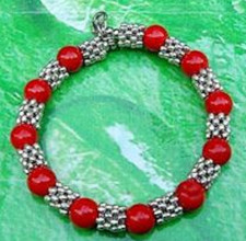 Bracelet argent tibétain