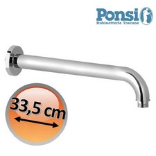 Bras de douche rond L. 335 mm