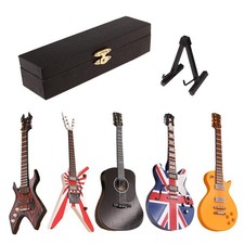 Mini bois guitare électrique modèle 1/6 maison Instruments de musique jouets