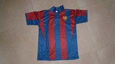maillot de foot vintage équipe de Barcelone 1998 saviola- taille 10 ans