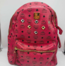 MCM Sac À Dos Rouge MCM Live