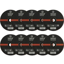 LOT 10 DISQUES 75 X 2 X 10 mm