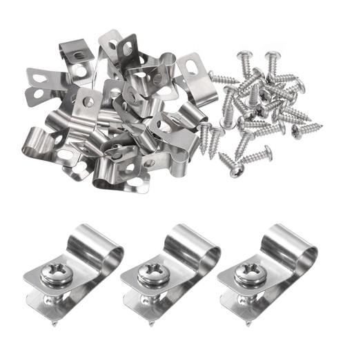 30pcs clips clôture - de, en
