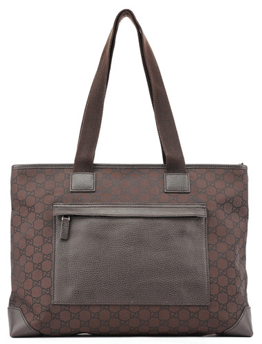 Brown tote bag - tote,