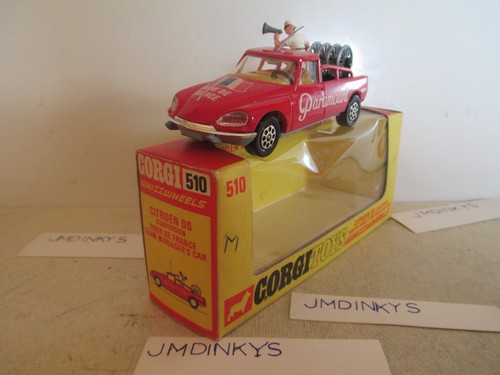 Corgi toys 510 citroen team - 510, ds