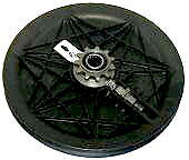 Poulie Peugeot plastique avec