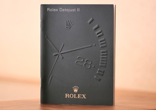 Booklet rolex datejust - booklet, ii
