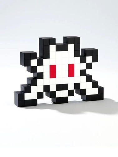 Invader little big space - -,