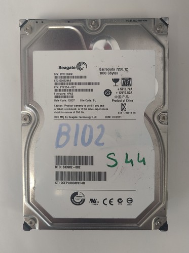 Disque dur interne - dur, seagate
