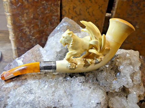 Pipe fume cigarette en ecume - ,