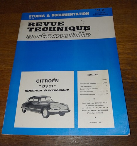 Revue technique automobile - revue,