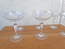 Lot de 6 coupes à champagne