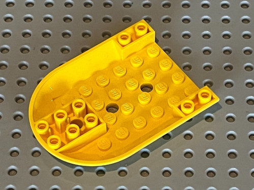 Lego yellow aircraft fuselage - lego,