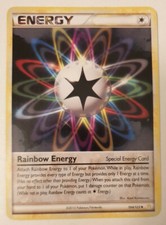 Pokémon Card Pokemon Rainbow Energy 104/123 Heart Gold Soul Silver English
