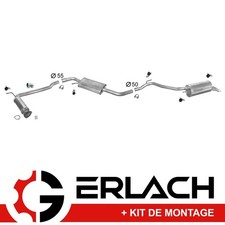 Echappement silencieux pour VW