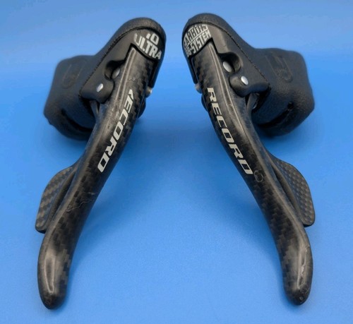 Campagnolo record 3x10 carbone - campagnolo,