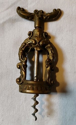 Tire bouchon ancien laiton - en,