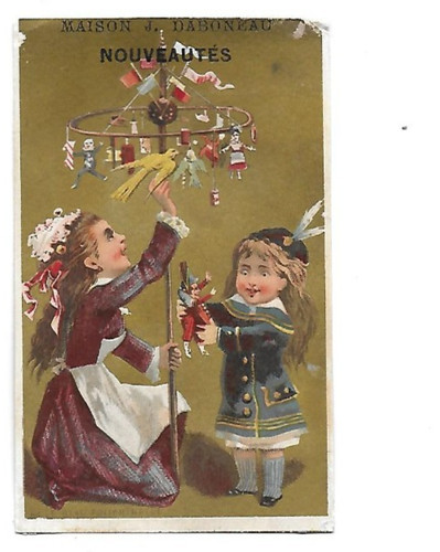 Chromo ancien publicitaire - ancien,