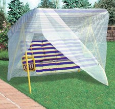 Housse verte protection balancelle 210 x 120 x 210 cm polyéthylène renforcé vert