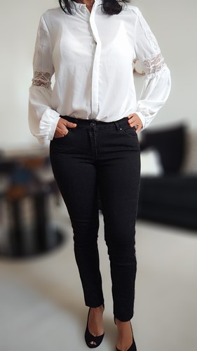 Jean noir slim - noir, up