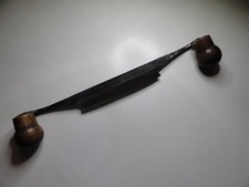ancienne PLANE ACIER et BOIS  ancien outil d'artisan gravé   T  74 Om.