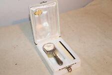 NECESSAIRE DE TOILETTE POUR bébé Ancien 1900 ARGENT fourré Poinçon Minerve