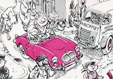 CPSM / EXPOSITION PHILATELIQUE MARSEILLE 1983 // HUMOUR / VOITURE / PHILOFFSET