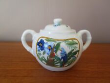 Sucrier  modèle exotique ARA Japon Perroquet