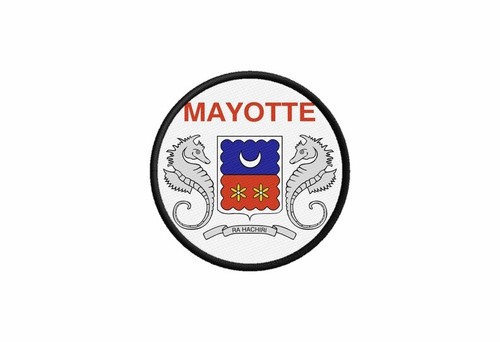 Patch ecusson drapeau mayotte