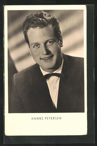 Carte postale chanteur