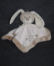 🍀Doudou Plat Lapin NICOTOY
