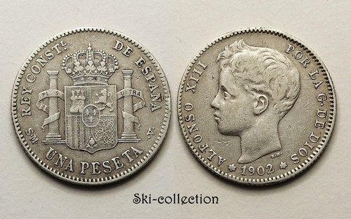 Peseta 1902 espagne - peseta,