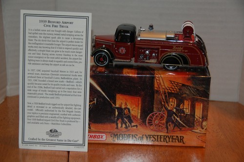 Matchbox yesteryear fire - matchbox,