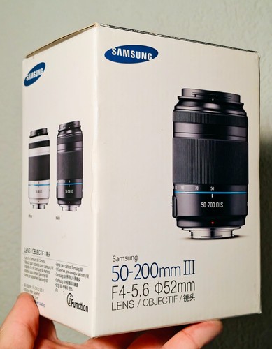 Objectif samsung 200mm - samsung, nx