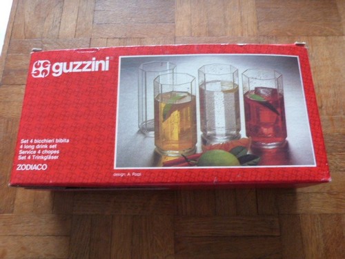 Vintage set 4 verres - 4,