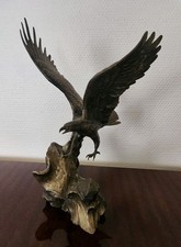 Sculpture bronze aigle - bronze,
