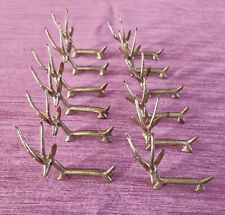 RARE - 12 PORTE-COUTEAUX "GAZELLE"  EN LAITON - ANNEE 2000 - TCHAD