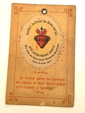 Objet religieux image pieuse - objet,