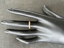 Anneau 2 ors jaune & blanc 18