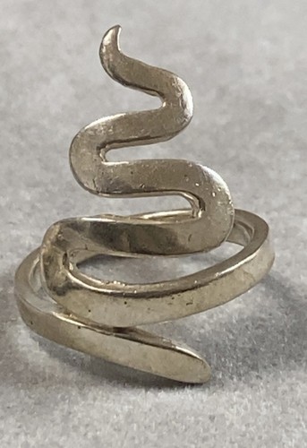 Bague argent serpent - , bijou
