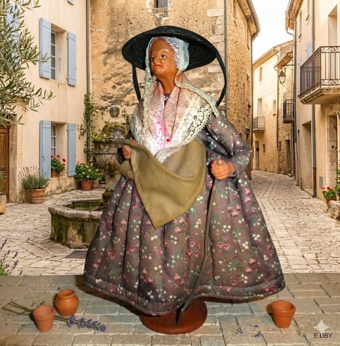 Santon provence ancien - provence,