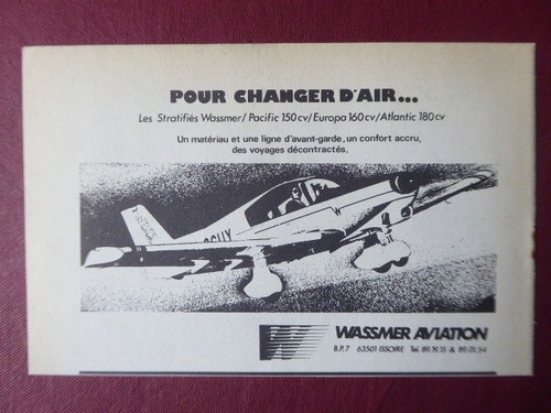 1974 pub wassmer aviation - 6/1974,