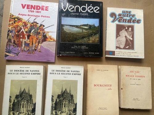 Lot livres vendée - vendée, pays