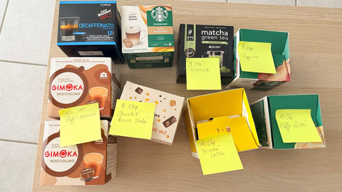 Capsules café différents - capsules,