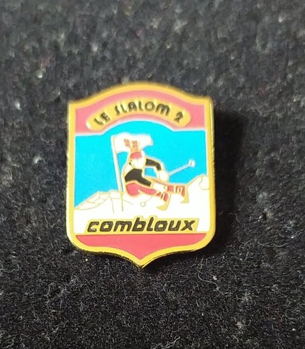 Pins ski slalom - pins, blason