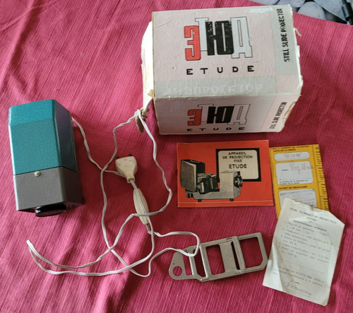 Slide projector ancien - slide, /ancien