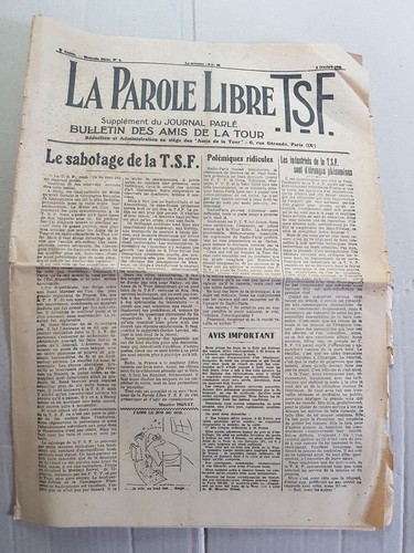 Rare tsf parole - parole, libre