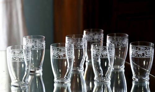 Baccarat verres gobelets - verres, "gobelets"