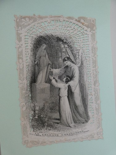 Image pieuse canivet dentelle