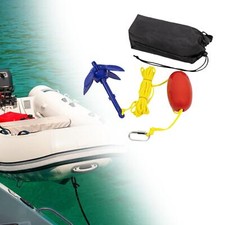 Ancre de bateau à grappin pliable Petite ancre de bateau pour la pêche Kayak